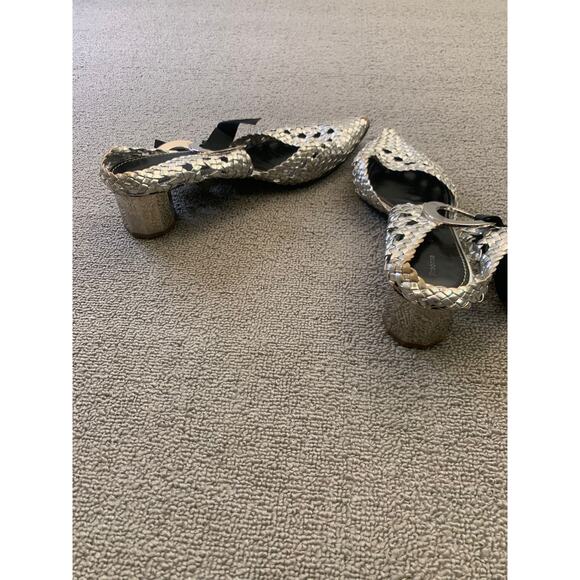 PROENZA SCHOULER Women 40.5 Silver Heel Shoes - Picture 10 of 16